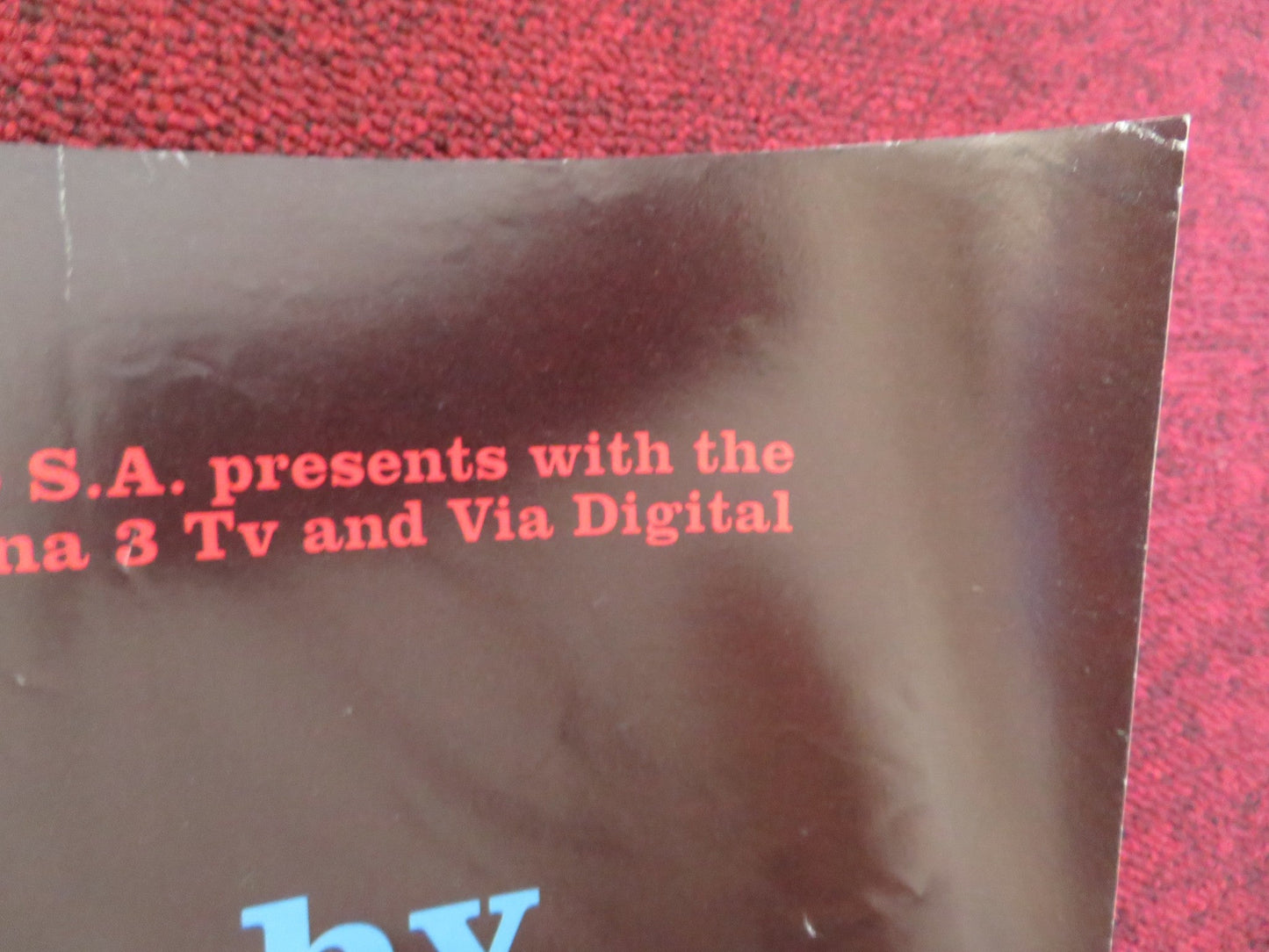 TALK TO HER UK QUAD (30"x 40") ROLLED POSTER JAVIER CAMARA D. GRANDINETTI 2002 Rendezvous Cinema Movie posters