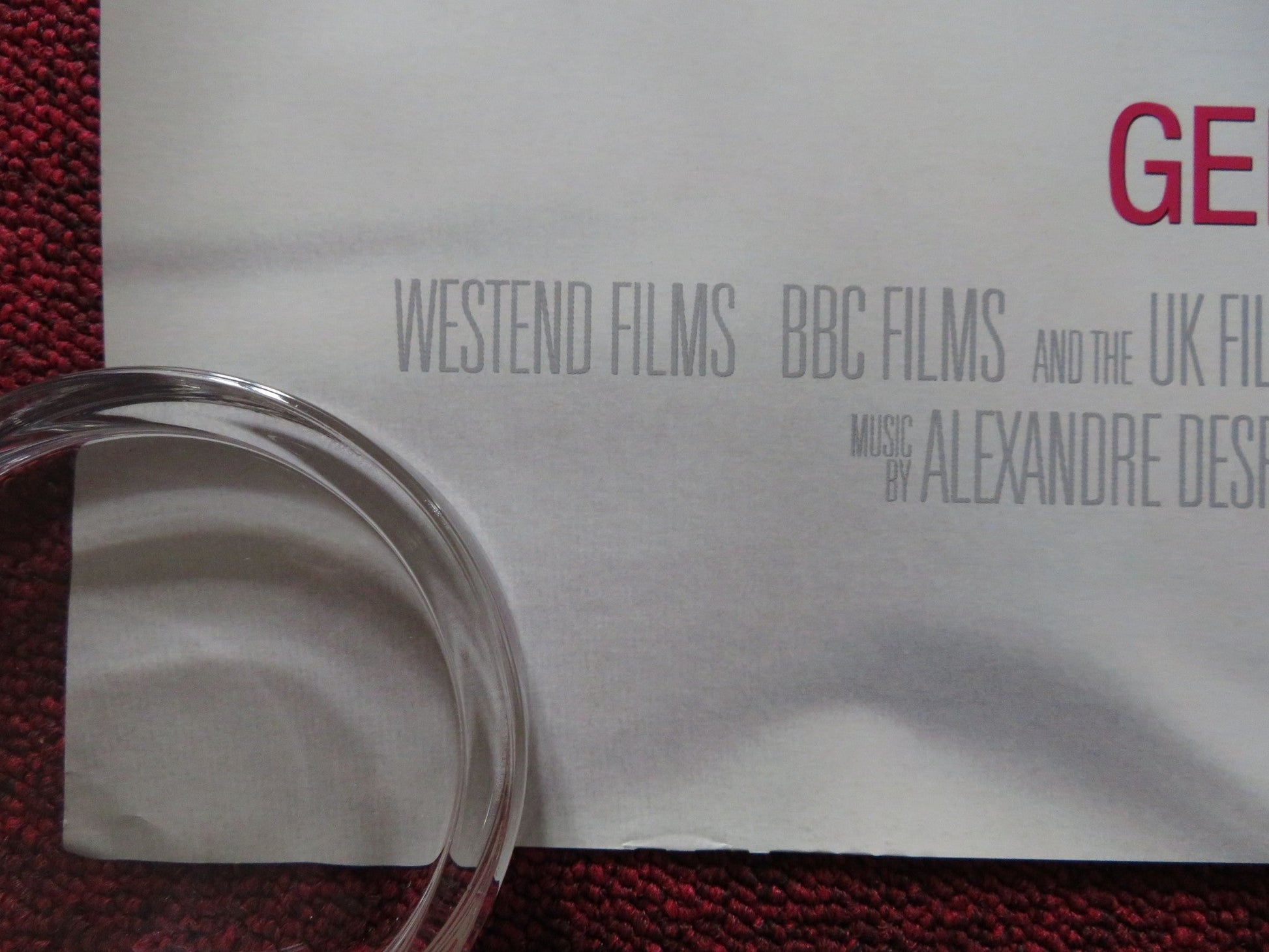 TAMARA DREWE UK QUAD (30"x 40") ROLLED POSTER GEMMA ARTERTON LUKE EVANS 2010 Rendezvous Cinema Movie posters