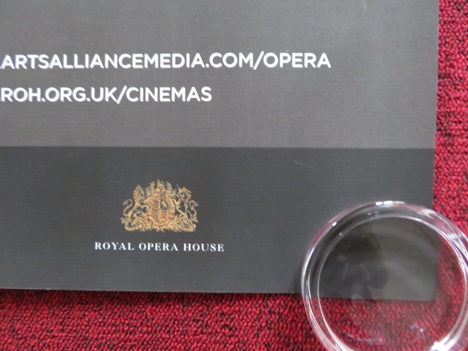 TAMERLANO UK QUAD (30"x 40") ROLLED POSTER ROH PLACIDO DOMINGO M. BACELLI 2008 Rendezvous Cinema Movie posters