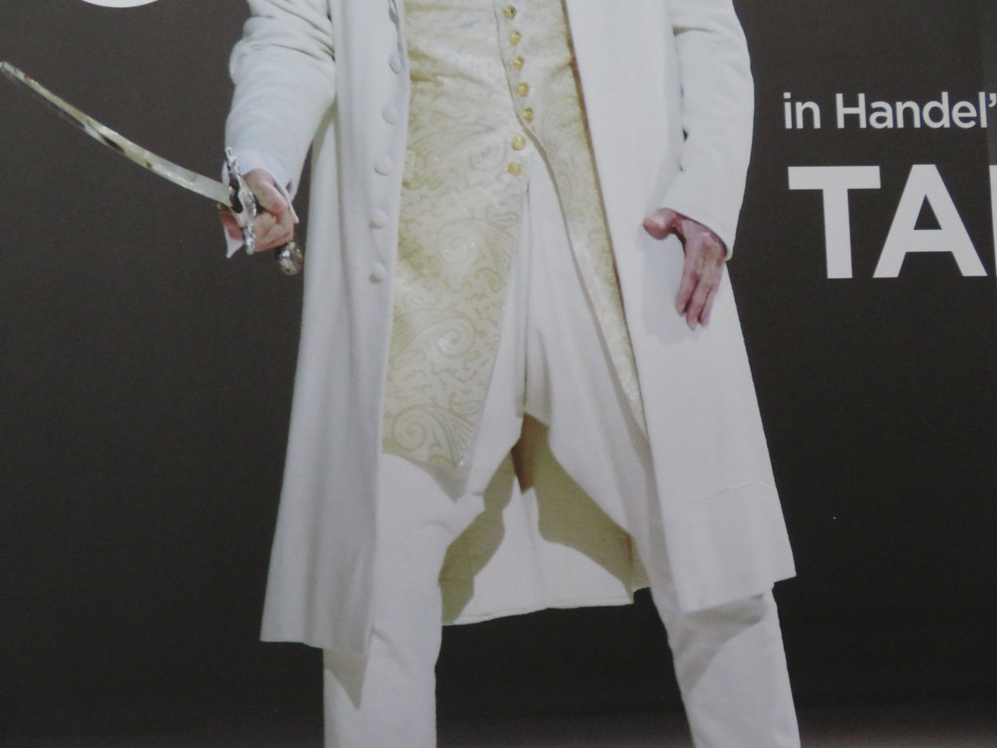 TAMERLANO UK QUAD (30"x 40") ROLLED POSTER ROH PLACIDO DOMINGO M. BACELLI 2008 Rendezvous Cinema Movie posters