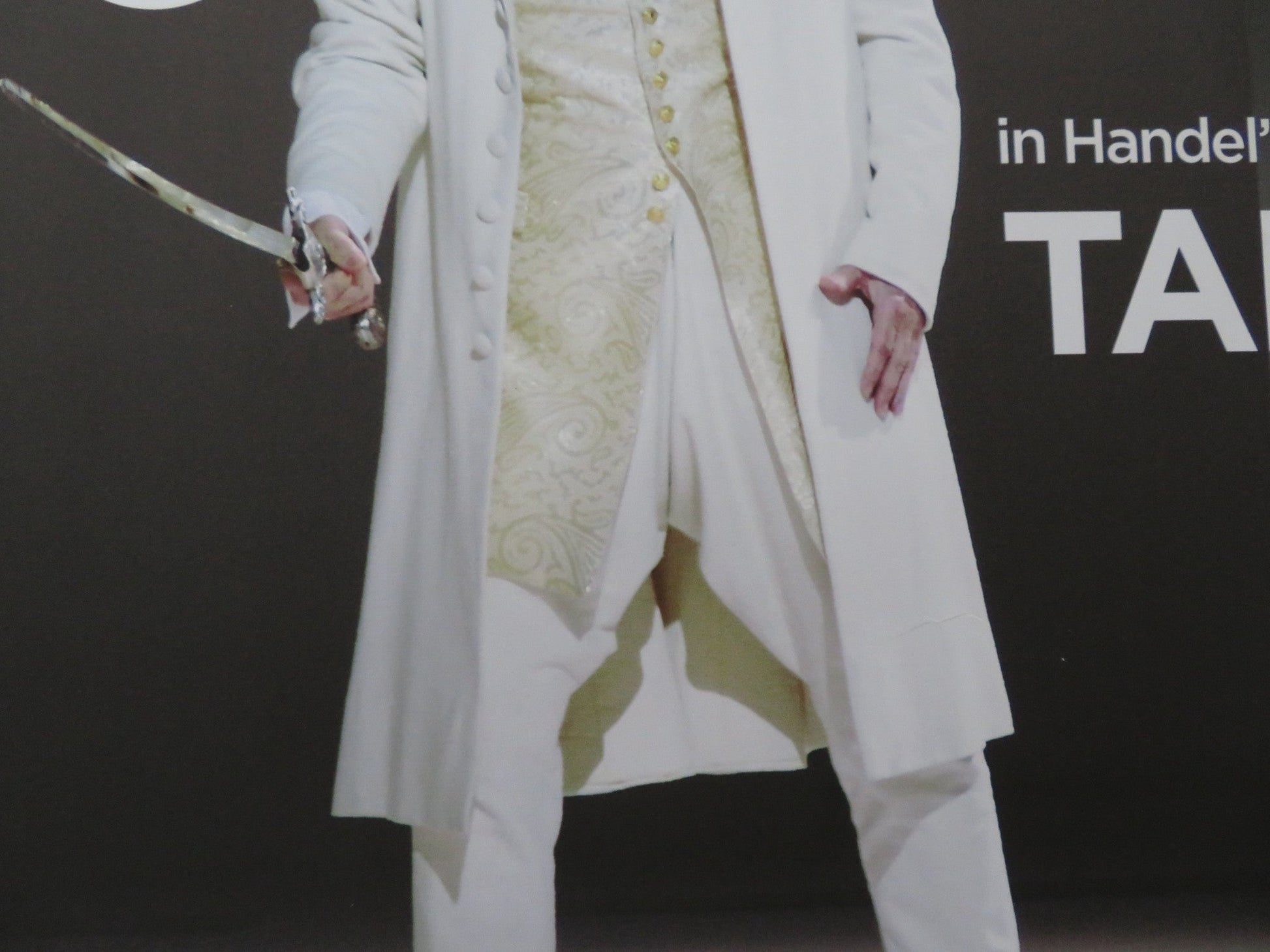 TAMERLANO UK QUAD (30"x 40") ROLLED POSTER ROH PLACIDO DOMINGO M. BACELLI 2008 Rendezvous Cinema Movie posters