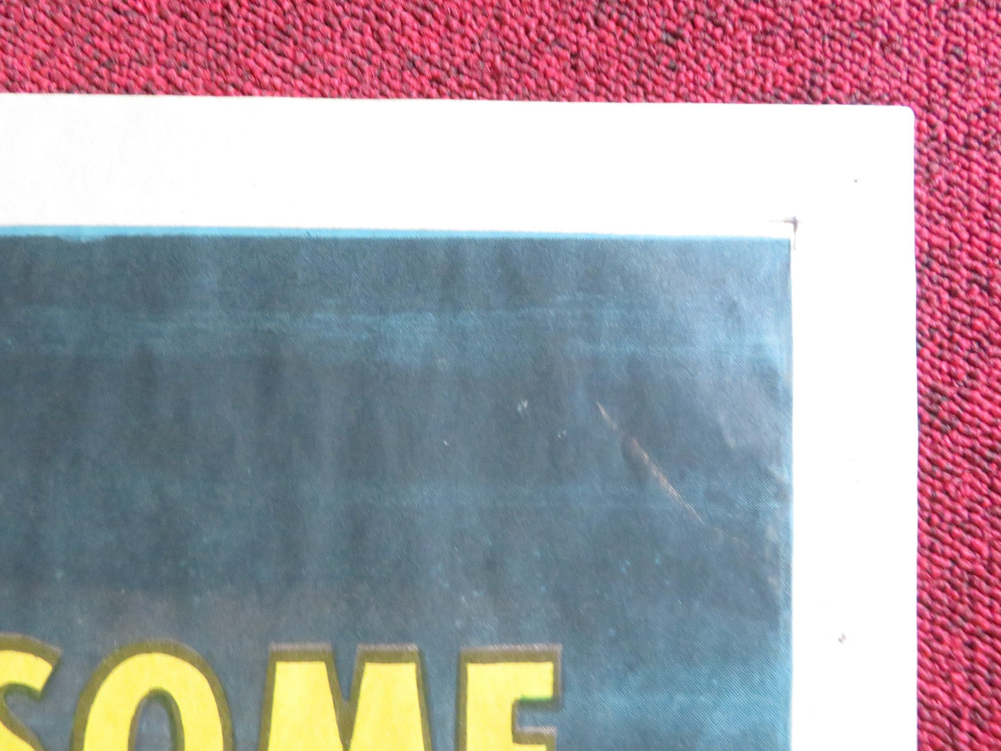 TAMING SUTTON'S GAL FOLDED US ONE SHEET POSTER JOHN LUPTON GLORIA TALBOTT 1957 Rendezvous Cinema Movie posters