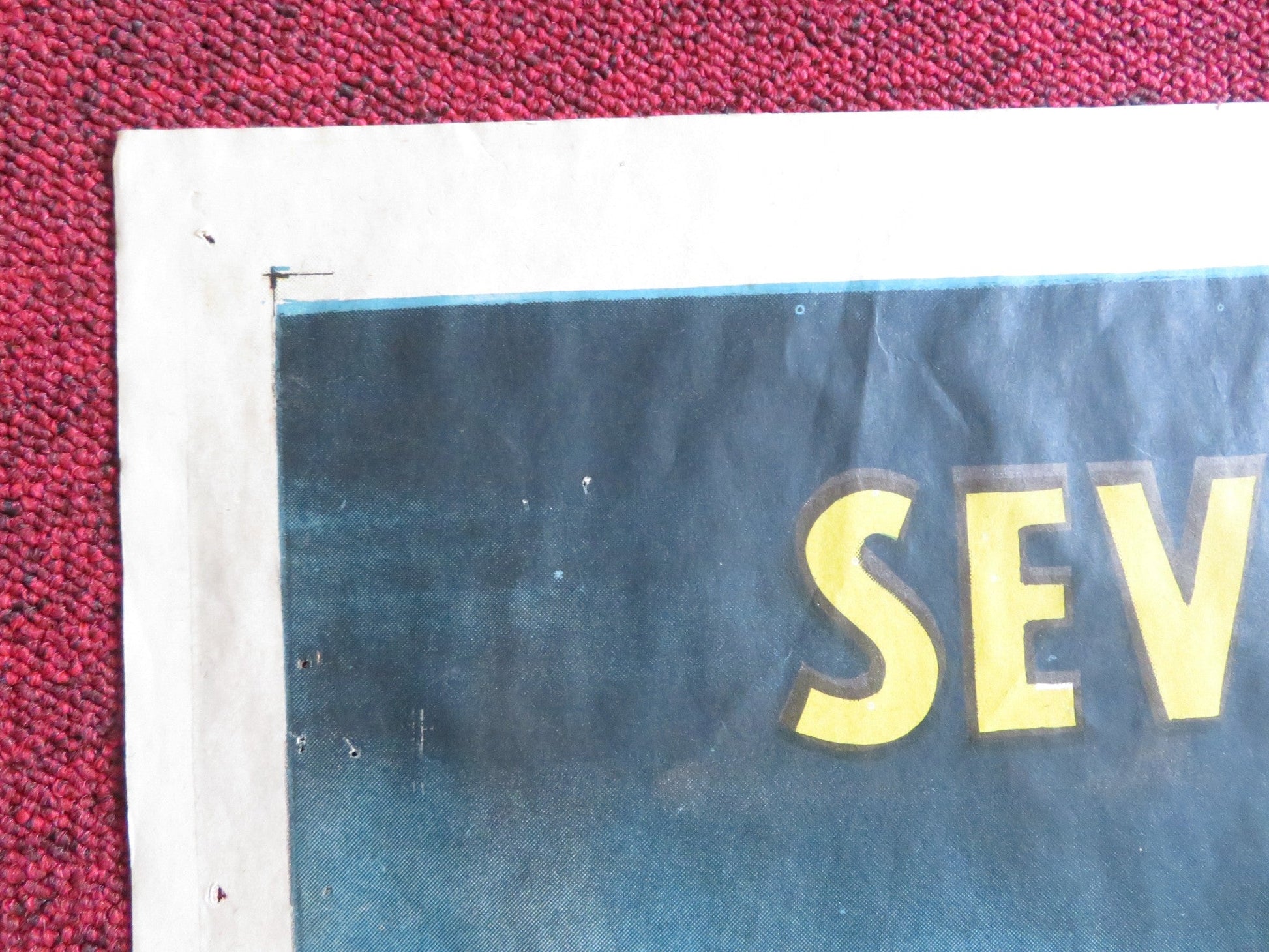 TAMING SUTTON'S GAL FOLDED US ONE SHEET POSTER JOHN LUPTON GLORIA TALBOTT 1957 Rendezvous Cinema Movie posters