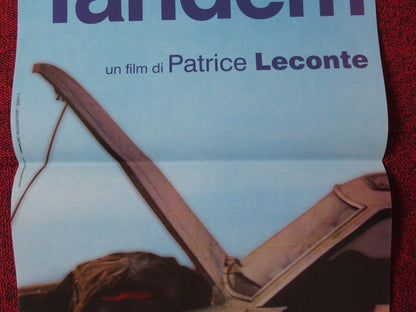 TANDEM ITALIAN LOCANDINA (25"x12.5") POSTER JEAN ROCHEFORT GERARD JUGNOT 1987 Movie posters