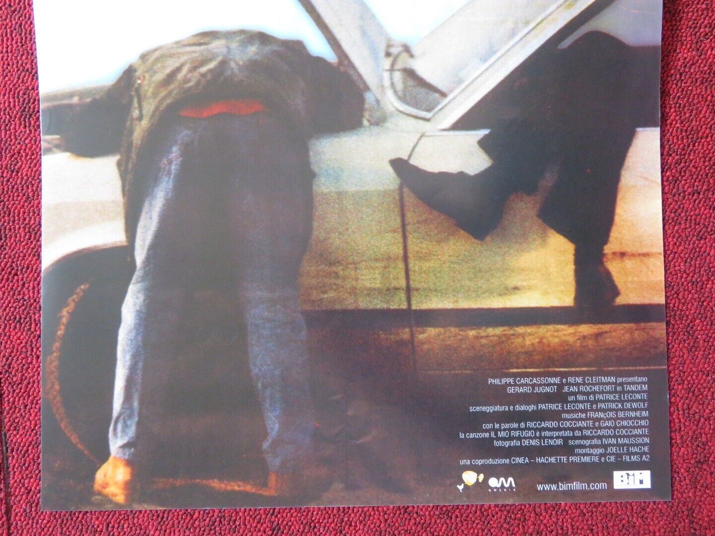 TANDEM ITALIAN LOCANDINA (25"x12.5") POSTER JEAN ROCHEFORT GERARD JUGNOT 1987 Movie posters