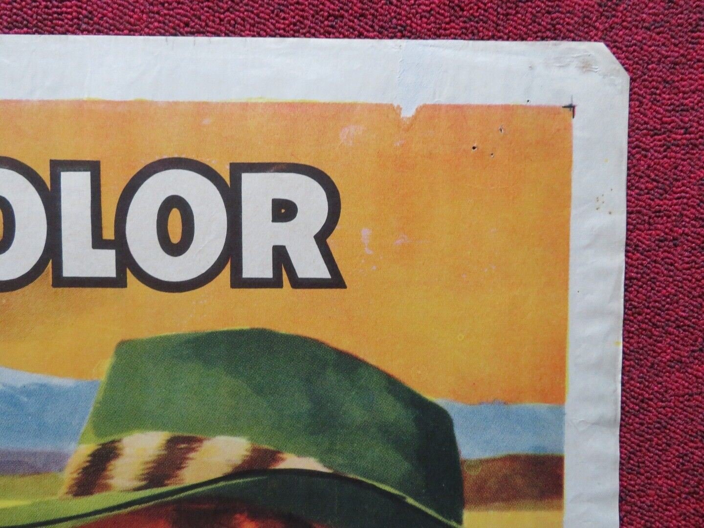 TANGANYIKA FOLDED US ONE SHEET POSTER VAN HEFLIN RUTH ROMAN 1954 Movie posters