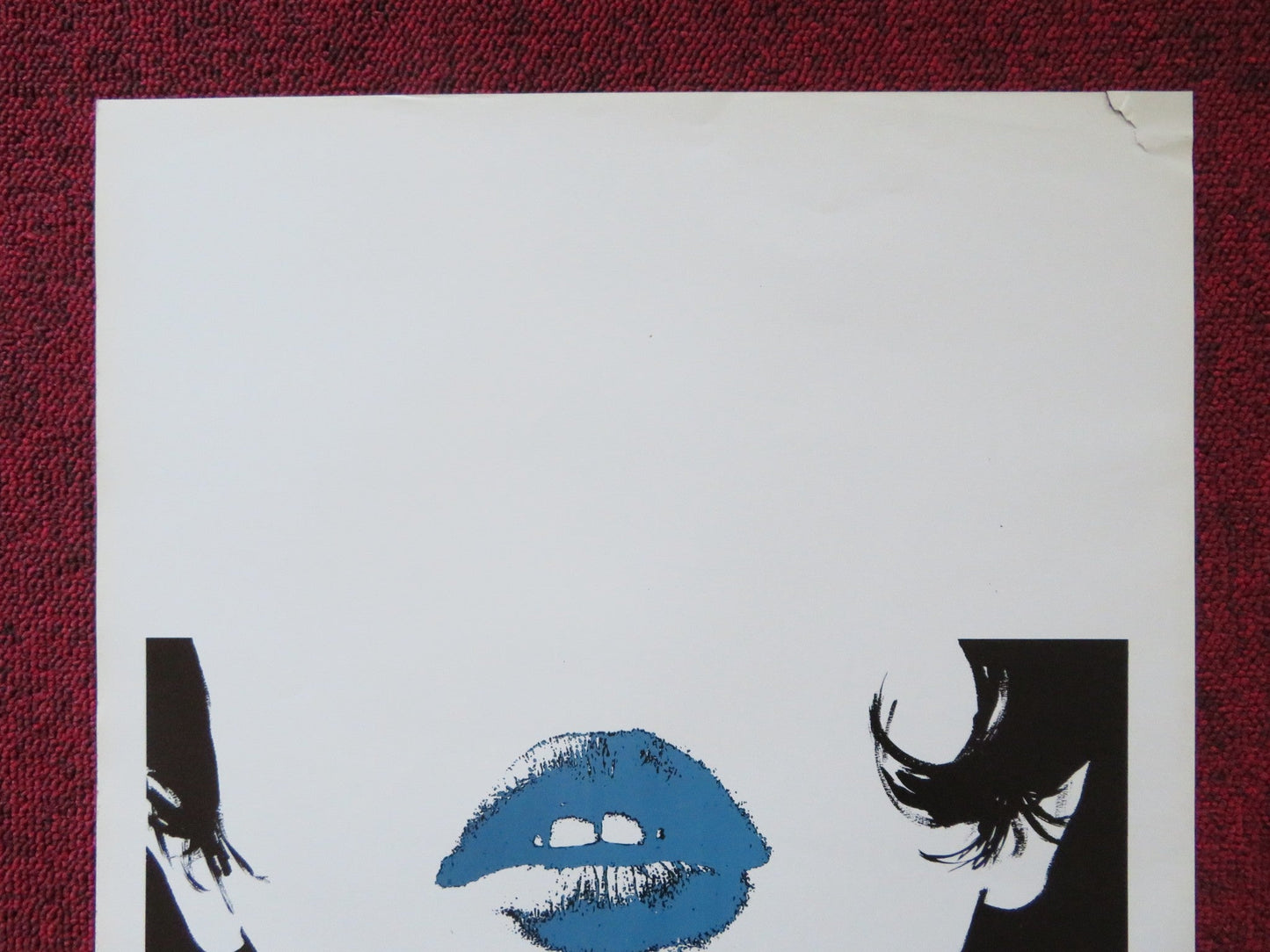 TANGO BLU ITALIAN LOCANDINA POSTER FRANCO FRANCHI MAURIZIO MERLI 1987 Rendezvous Cinema Movie posters