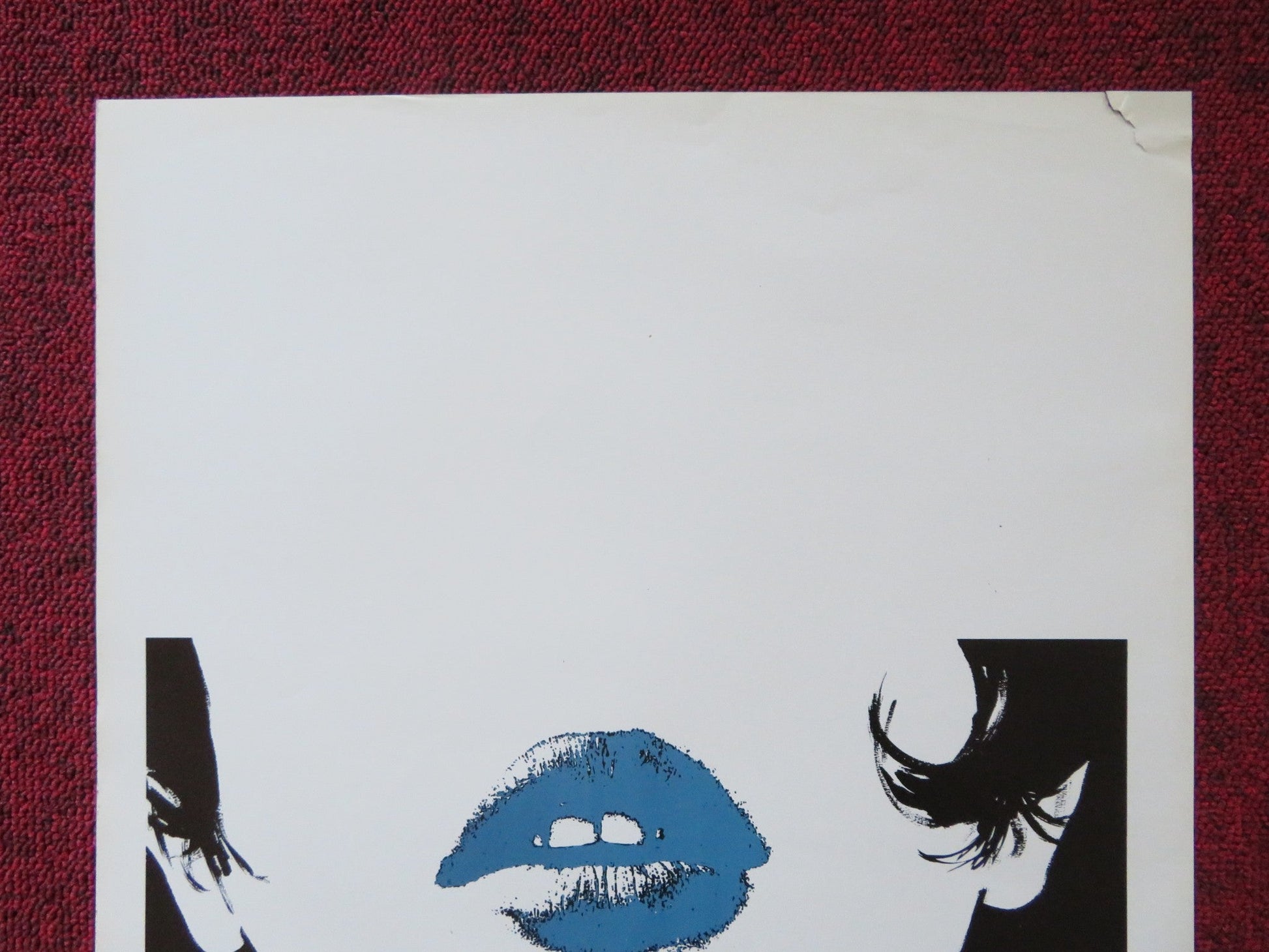 TANGO BLU ITALIAN LOCANDINA POSTER FRANCO FRANCHI MAURIZIO MERLI 1987 Rendezvous Cinema Movie posters