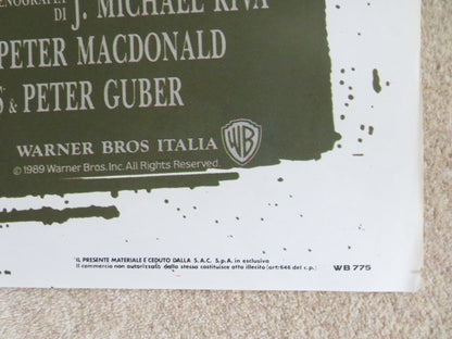 TANGO & CASH ITALIAN 2 FOGLIO POSTER KURT RUSSELL SYLVESTER STALLONE 1989 Rendezvous Cinema Movie posters