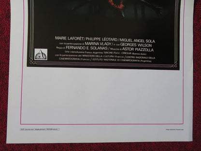 TANGOS, THE EXILE OF GARDEL ITALIAN LOCANDINA (27.5"x13") POSTER M LAFORET 1985 - Rendezvous Cinema