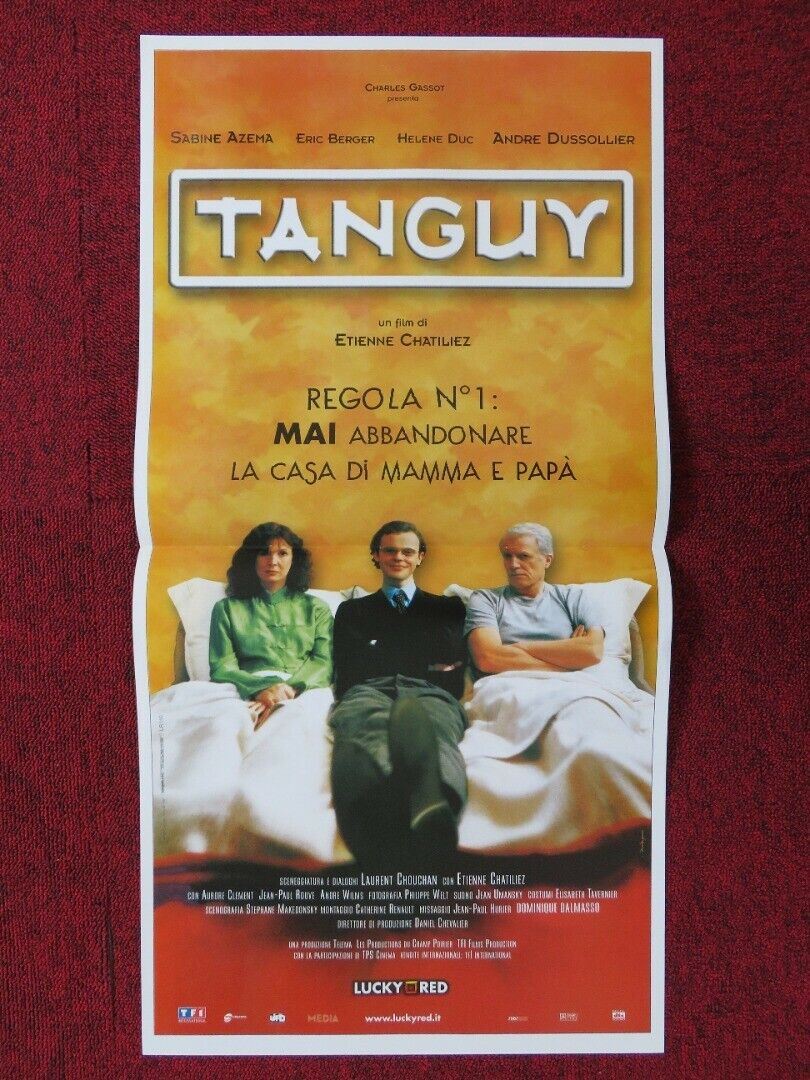 TANGUY ITALIAN LOCANDINA (26"x13") POSTER SABINE AZEMA ERIC BERGER 2001 Movie posters