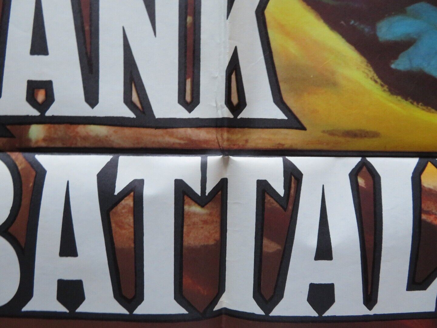 TANK BATTALION USA ONE SHEET POSTER DON KELLY LESLIE PARRISH 1958 Movie posters