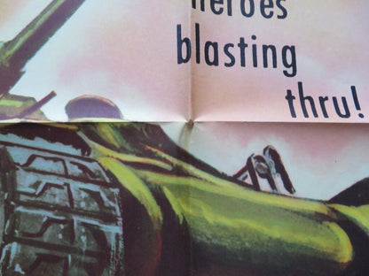 TANK BATTALION USA ONE SHEET POSTER DON KELLY LESLIE PARRISH 1958 Movie posters