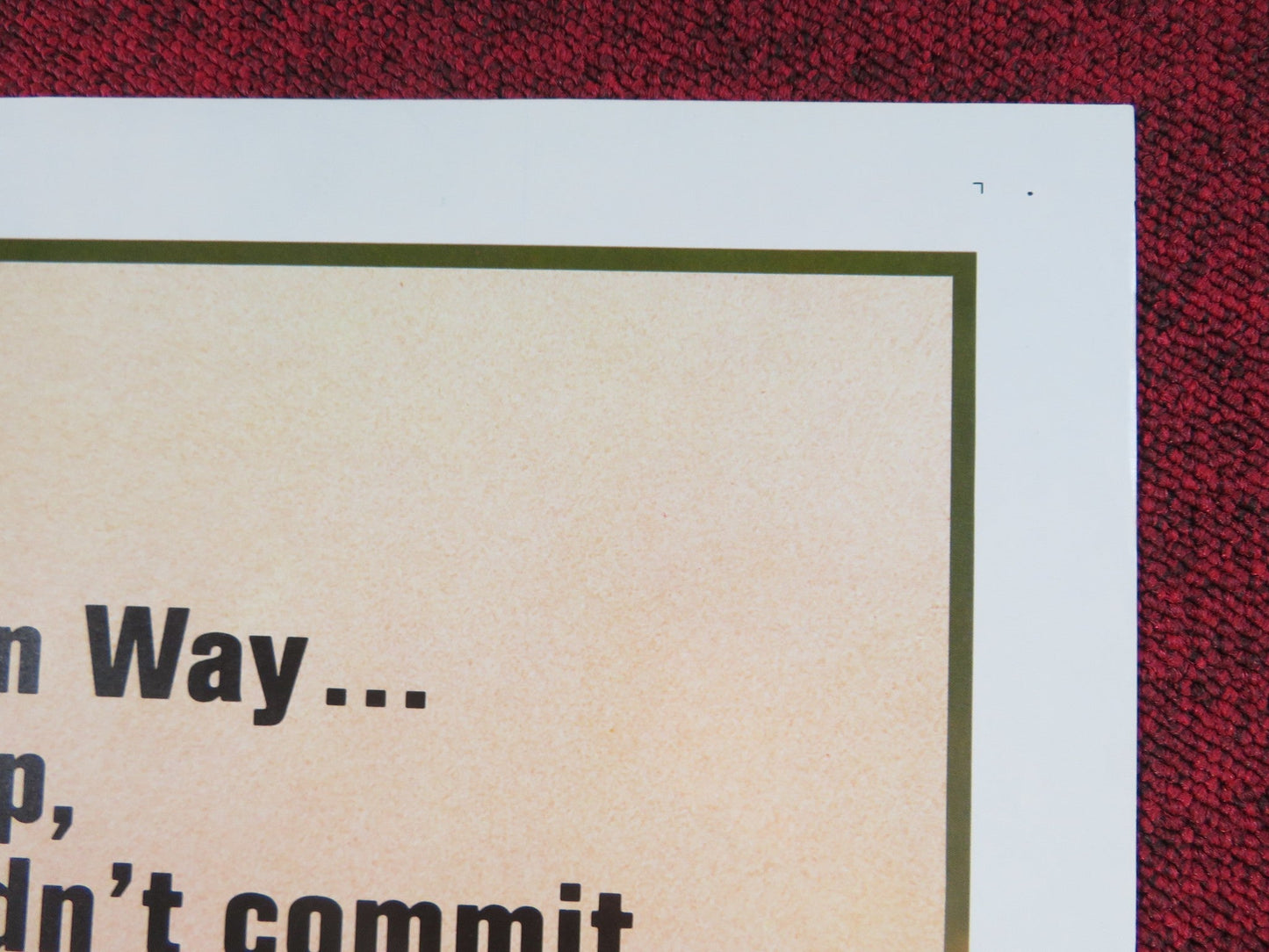 TANK FOLDED US ONE SHEET POSTER JAMES GARNER SHIRLEY JONES 1984 Rendezvous Cinema Movie posters