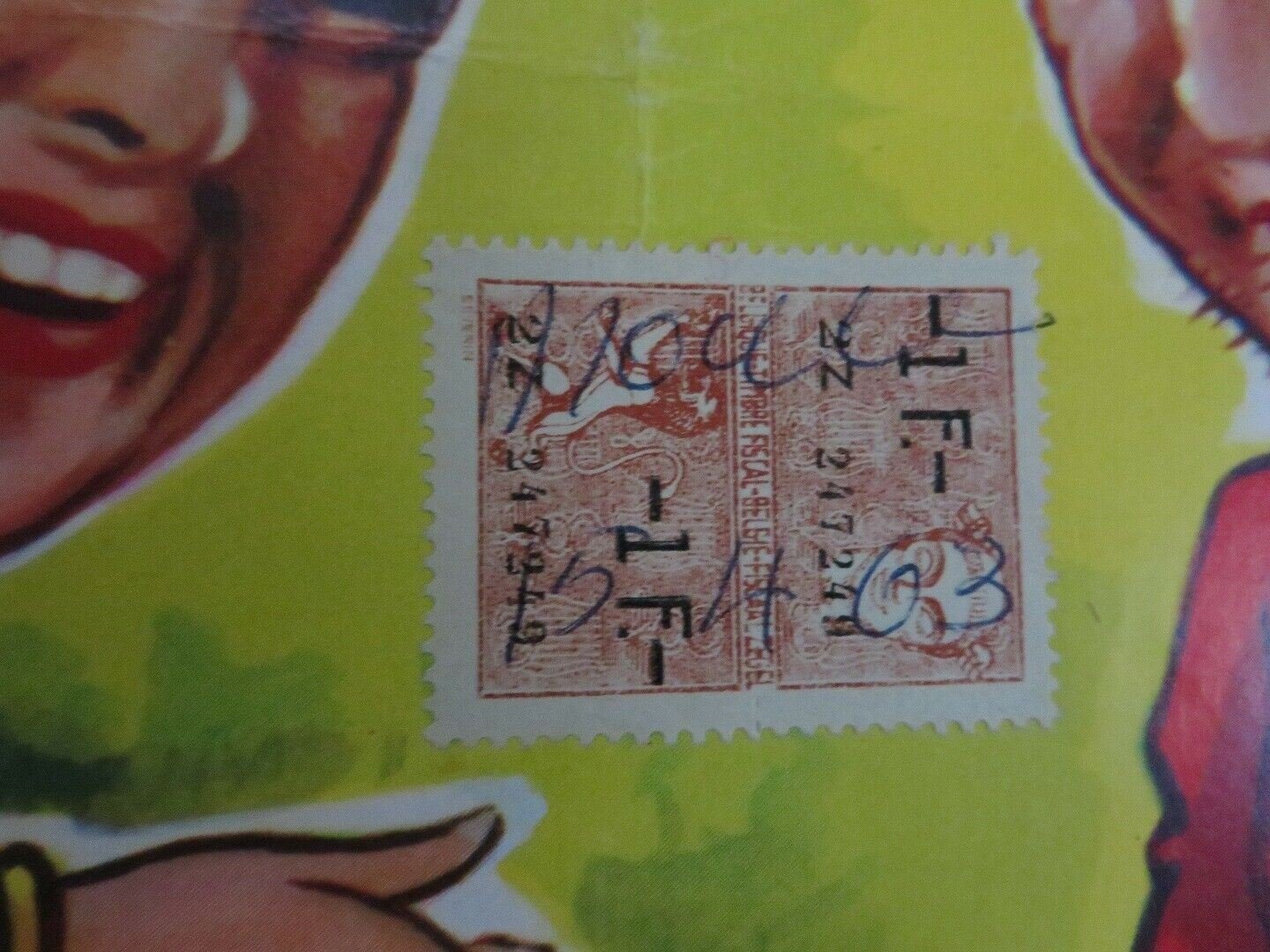 TANTE JUTTA AUS KALKUTTA BELGIUM (14"x 21.5") POSTER GUNTHER PHILIPP 1953 Movie posters