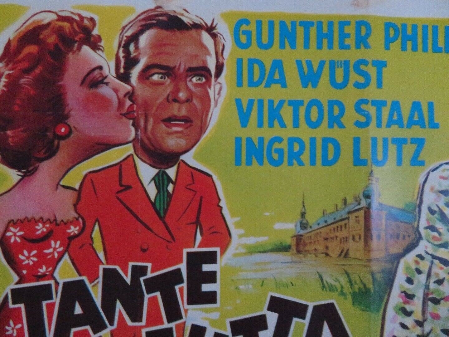 TANTE JUTTA AUS KALKUTTA BELGIUM (14"x 21.5") POSTER GUNTHER PHILIPP 1953 Movie posters