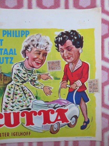 TANTE JUTTA AUS KALKUTTA BELGIUM (14"x 21.5") POSTER GUNTHER PHILIPP 1953 Movie posters
