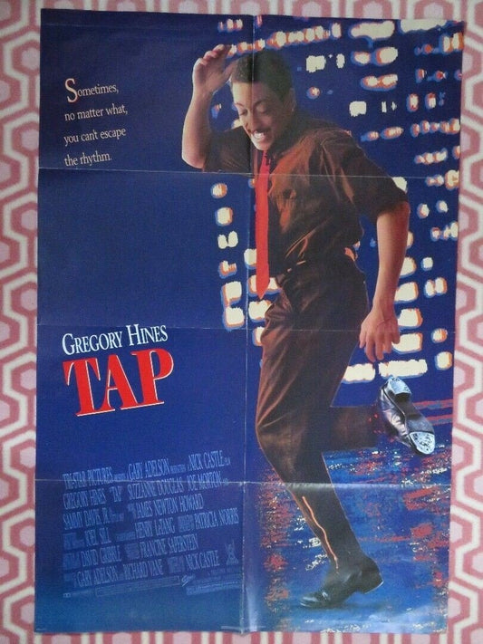 TAP US ONE SHEET POSTER NICK CASTLE SAMMY DAVIS JR. 1989 Rendezvous Cinema Movie posters