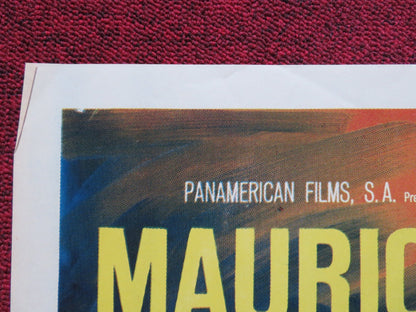 TAPAME CONTIGO FOLDED MEXICAN POSTER MAURICIO GARCES ARMANDO ACOSTA 1970 Rendezvous Cinema Movie posters