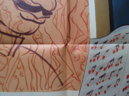 TAPAME CONTIGO FOLDED MEXICAN POSTER MAURICIO GARCES ARMANDO ACOSTA 1970 Rendezvous Cinema Movie posters