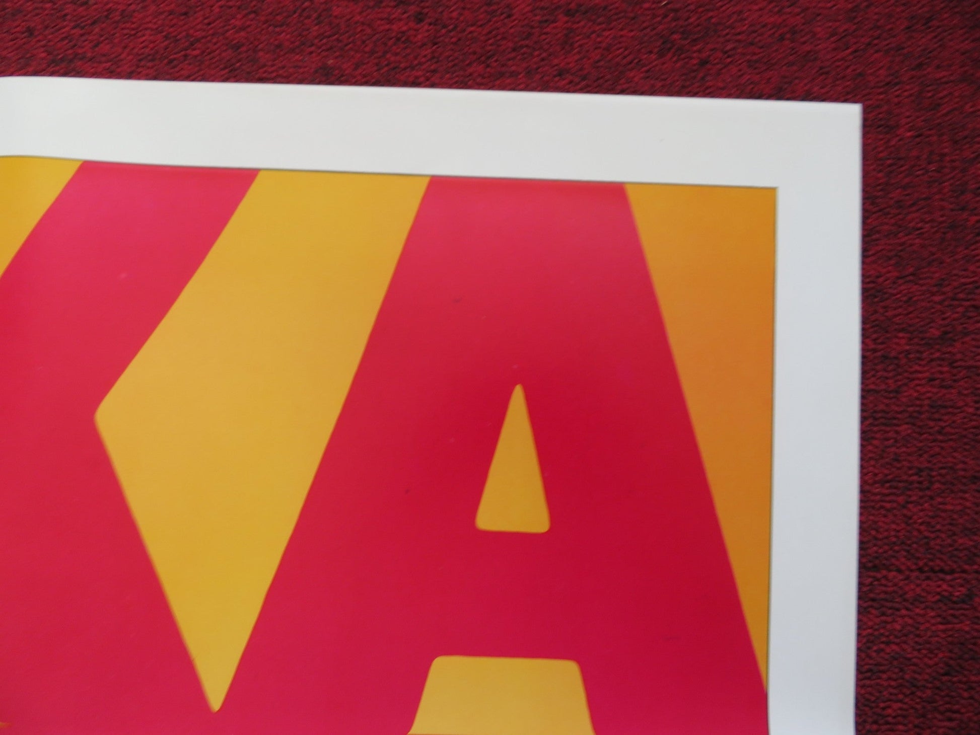 TARA TARA TARA FOLDED US ONE SHEET POSTER SEKA VERONICA HART 1980 Rendezvous Cinema Movie posters