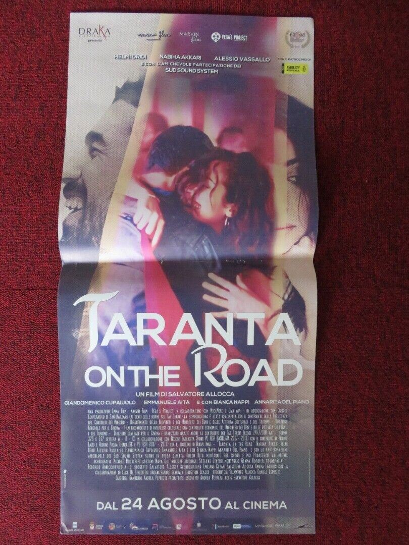 TARANTA ON THE ROAD ITALIAN LOCANDINA (27.5"x13") POSTER EMMANUELE AITA 2017 - Rendezvous Cinema