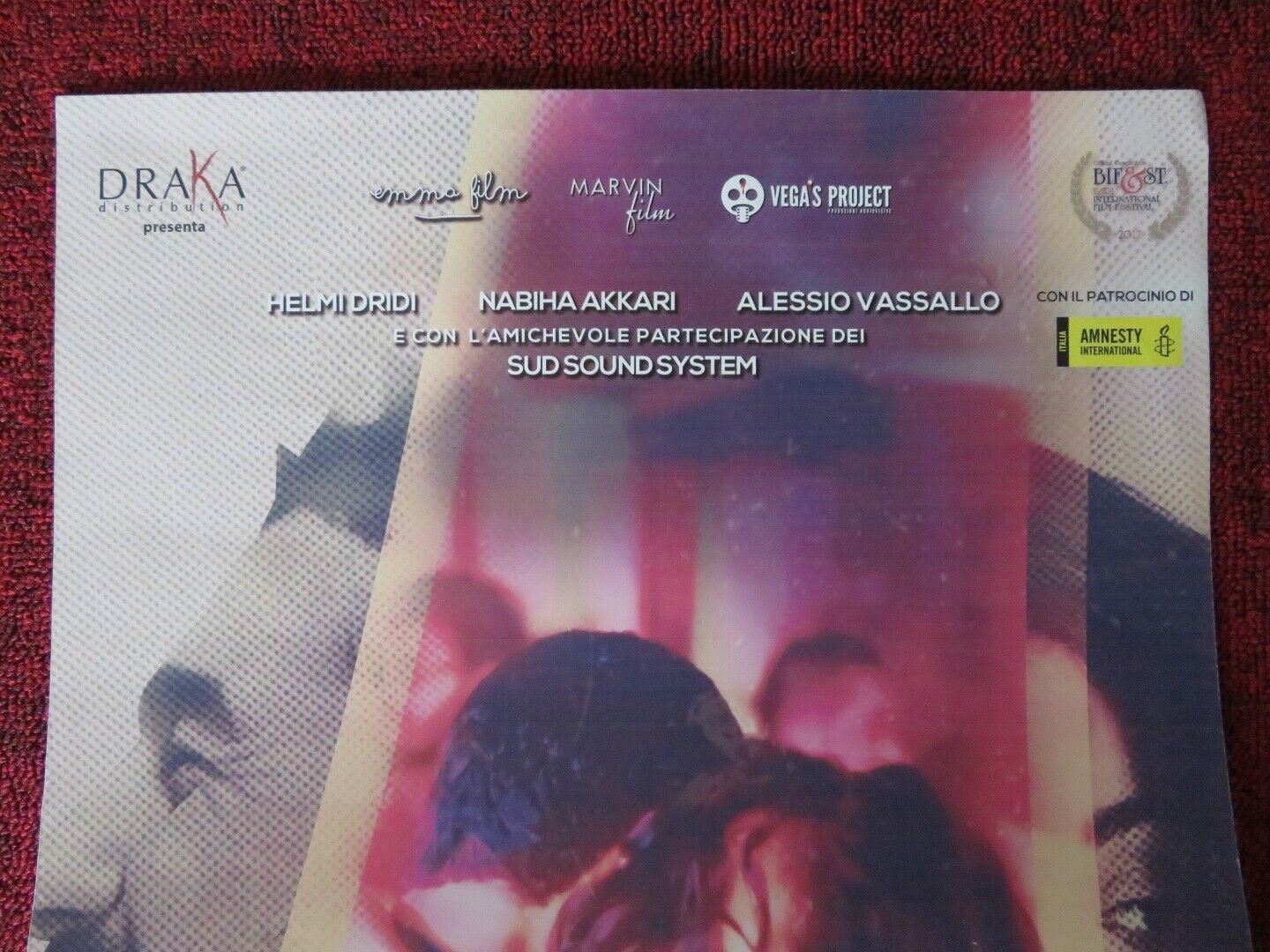 TARANTA ON THE ROAD ITALIAN LOCANDINA (27.5"x13") POSTER EMMANUELE AITA 2017 - Rendezvous Cinema