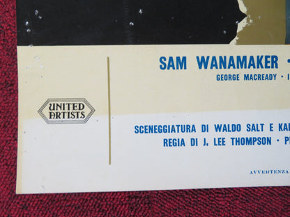 TARAS BULBA - B ITALIAN FOTOBUSTA POSTER TONY CURTIS YUL BRYNNER 1962 Rendezvous Cinema Movie posters