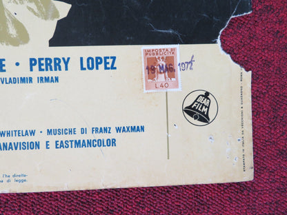 TARAS BULBA - C ITALIAN FOTOBUSTA POSTER TONY CURTIS YUL BRYNNER 1962 Rendezvous Cinema Movie posters