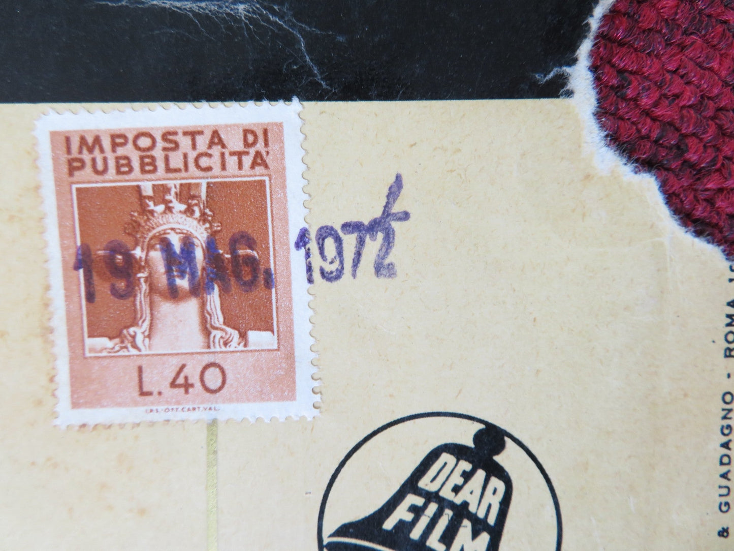 TARAS BULBA - C ITALIAN FOTOBUSTA POSTER TONY CURTIS YUL BRYNNER 1962 Rendezvous Cinema Movie posters