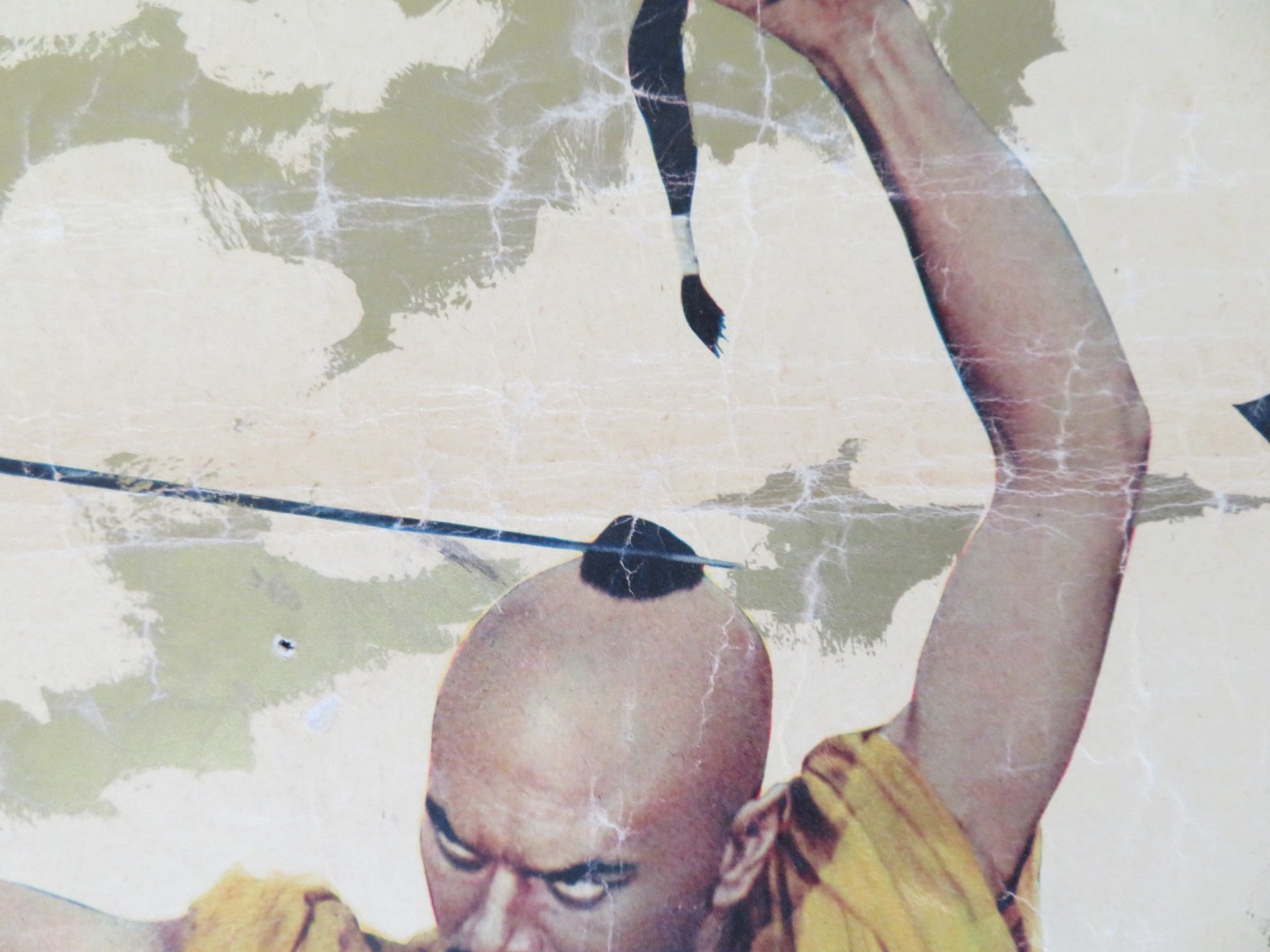 TARAS BULBA - C ITALIAN FOTOBUSTA POSTER TONY CURTIS YUL BRYNNER 1962 Rendezvous Cinema Movie posters