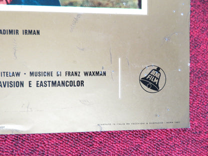 TARAS BULBA - E ITALIAN FOTOBUSTA POSTER TONY CURTIS YUL BRYNNER 1962 Rendezvous Cinema Movie posters