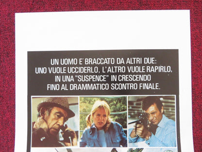 TARGET OF AN ASSASSIN ITALIAN LOCANDINA POSTER ANTHONY QUINN 1977 Rendezvous Cinema Movie posters
