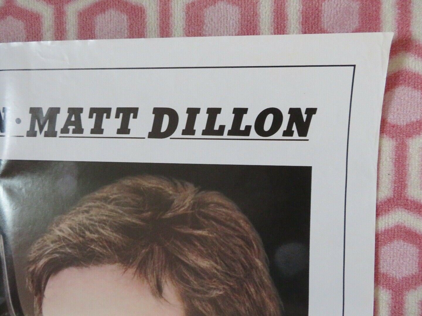 TARGET US ONE SHEET POSTER GENE HACKMAN MATT DILLON 1985 Movie posters