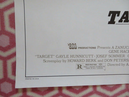 TARGET US ONE SHEET POSTER GENE HACKMAN MATT DILLON 1985 Movie posters