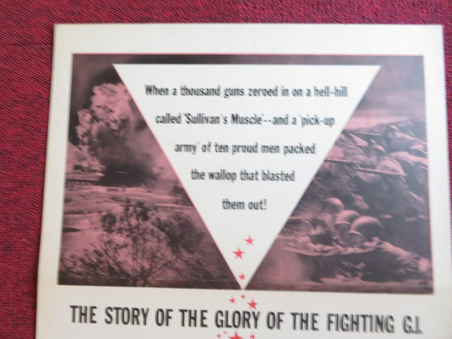 TARGET ZERO US INSERT (14"x 36") POSTER RICHARD CONTE PEGGIE CASTLE 1956 Rendezvous Cinema Movie posters