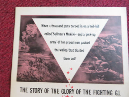 TARGET ZERO US INSERT (14"x 36") POSTER RICHARD CONTE PEGGIE CASTLE 1956 Rendezvous Cinema Movie posters