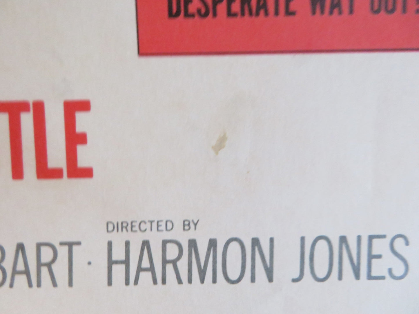 TARGET ZERO US INSERT (14"x 36") POSTER RICHARD CONTE PEGGIE CASTLE 1956 Rendezvous Cinema Movie posters