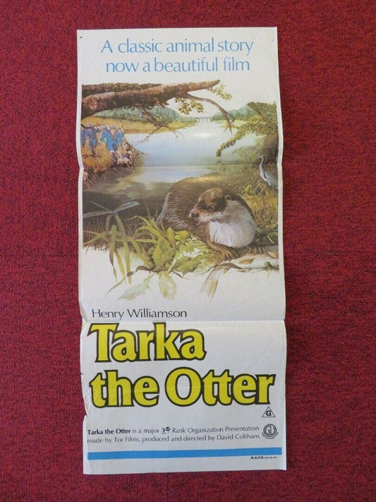 TARKA THE OTTER FOLDED AUSTRALIAN DAYBILL POSTER PETER BENNETT EDWARD UNDERDOWN Movie posters