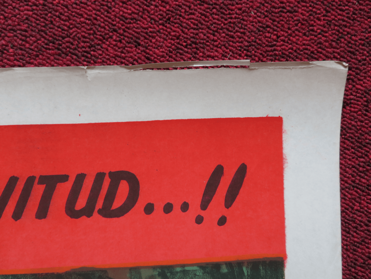 TARZAN AND THE SLAVE GIRL FOLDED ARGENTINA ONE SHEET POSTER LEX BARKER 1950 Rendezvous Cinema Movie posters