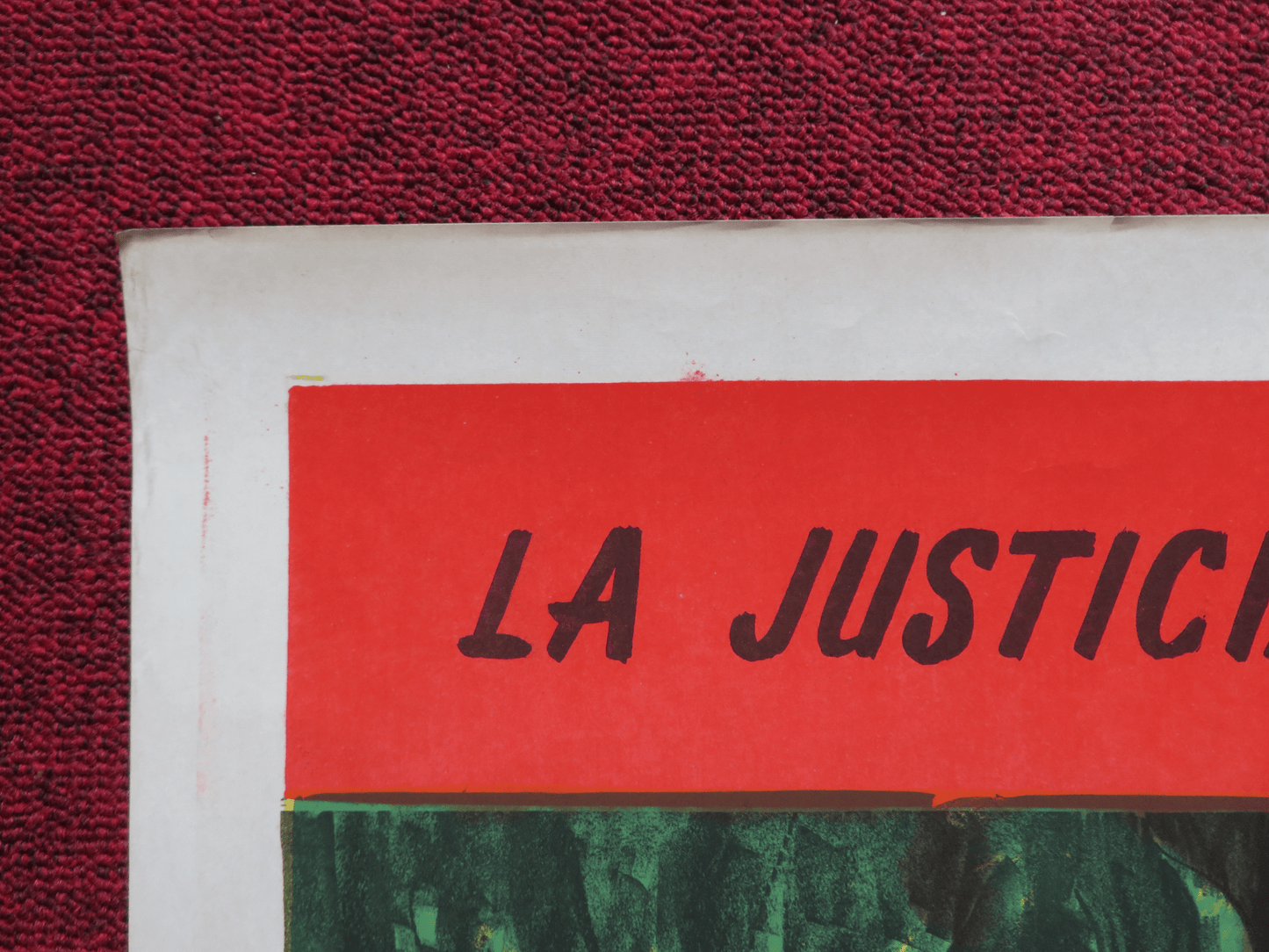 TARZAN AND THE SLAVE GIRL FOLDED ARGENTINA ONE SHEET POSTER LEX BARKER 1950 Rendezvous Cinema Movie posters