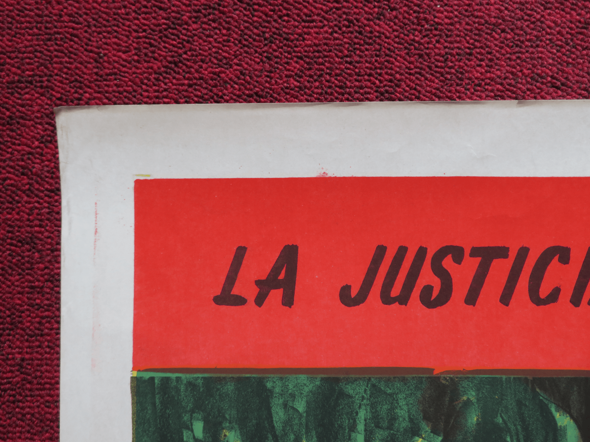 TARZAN AND THE SLAVE GIRL FOLDED ARGENTINA ONE SHEET POSTER LEX BARKER 1950 Rendezvous Cinema Movie posters