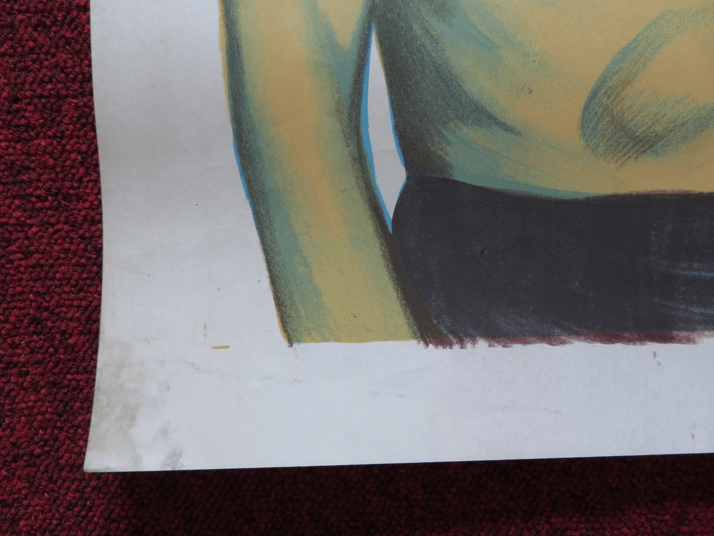 TARZAN AND THE SLAVE GIRL FOLDED ARGENTINA ONE SHEET POSTER LEX BARKER 1950 Rendezvous Cinema Movie posters