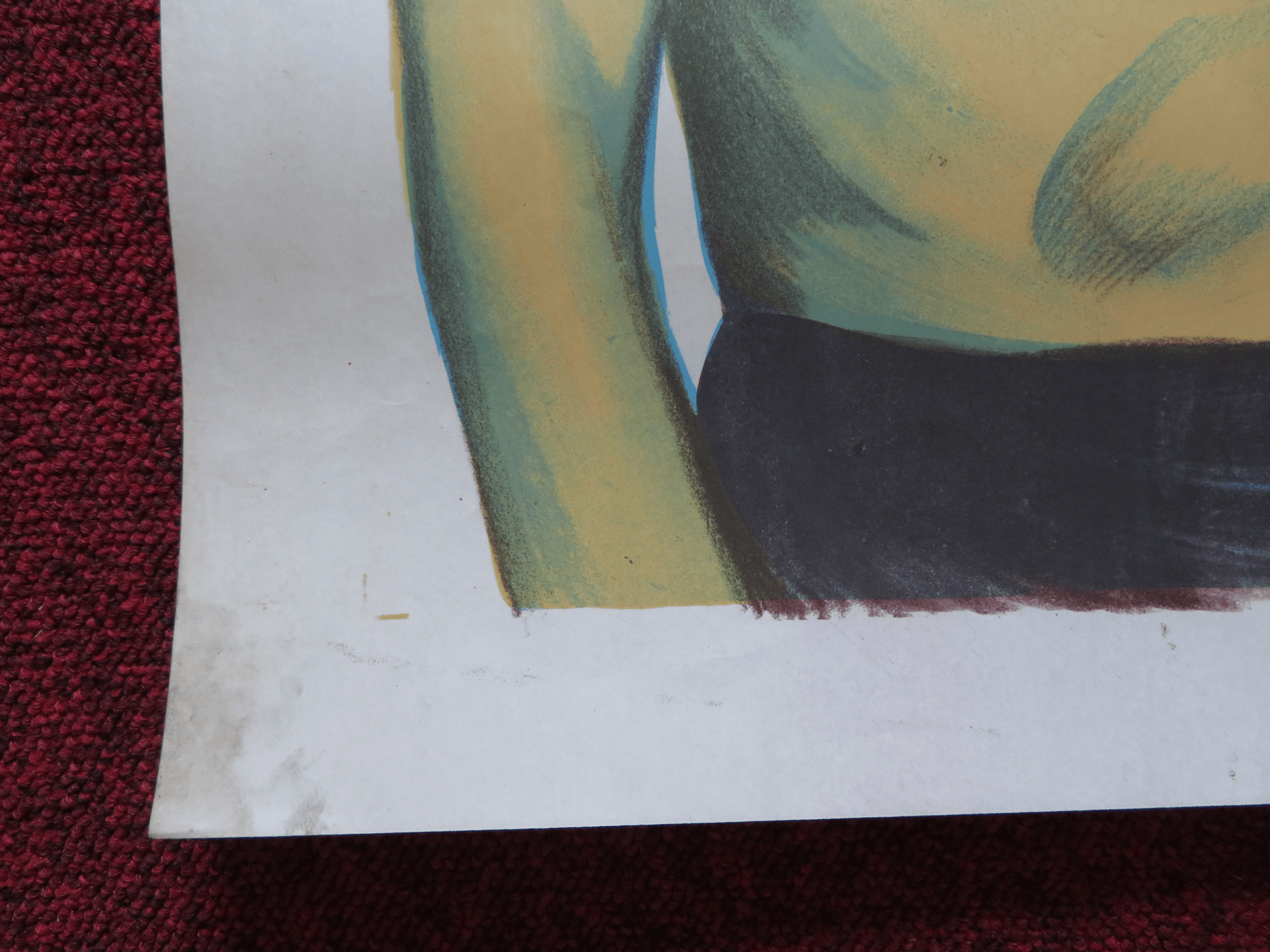 TARZAN AND THE SLAVE GIRL FOLDED ARGENTINA ONE SHEET POSTER LEX BARKER 1950 Rendezvous Cinema Movie posters