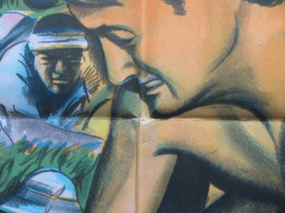 TARZAN AND THE SLAVE GIRL FOLDED ARGENTINA ONE SHEET POSTER LEX BARKER 1950 Rendezvous Cinema Movie posters