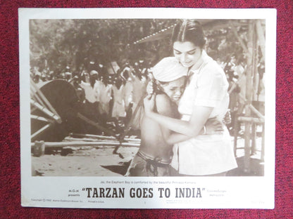 TARZAN GOES TO INDIA US LOBBY CARD FULL SET JOCK MAHONEY SIMI GAREWAL 1962 Rendezvous Cinema Movie posters