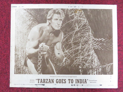 TARZAN GOES TO INDIA US LOBBY CARD FULL SET JOCK MAHONEY SIMI GAREWAL 1962 Rendezvous Cinema Movie posters