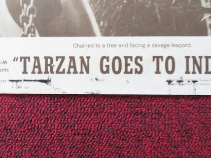 TARZAN GOES TO INDIA US LOBBY CARD FULL SET JOCK MAHONEY SIMI GAREWAL 1962 Rendezvous Cinema Movie posters