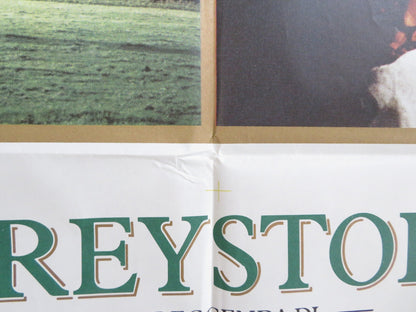 TARZAN OF THE APES ITALIAN 2 FOGLIO POSTER CHRISTOPHER LAMBERT JAMES FOX 1984 Rendezvous Cinema Movie posters