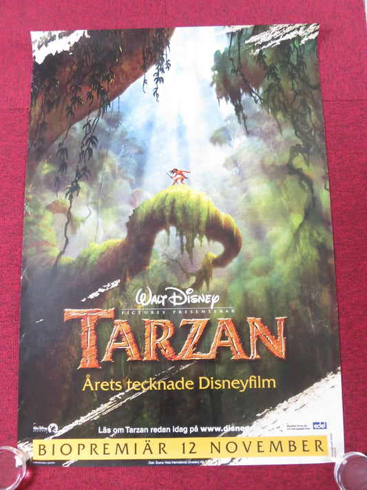 TARZAN SWEDISH POSTER DISNEY BRIAN BLESSED 1999 Rendezvous Cinema Movie posters